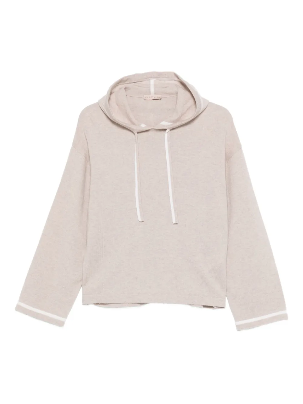 Худи из смесового шелка Purotatto, нейтральный
Худи из смесового шелка Purotatto, нейтральный
