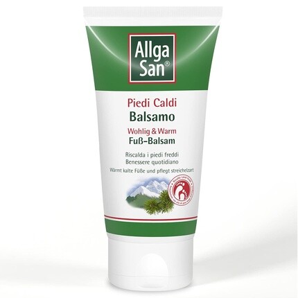 Allga San Теплый бальзам для ног 75 мл Увлажняющий с маслом сосны муго, имбирем и горечавкой Allgasan
Allga San Теплый бальзам для ног 75 мл Увлажняющий с маслом сосны муго, имбирем и горечавкой Allgasan