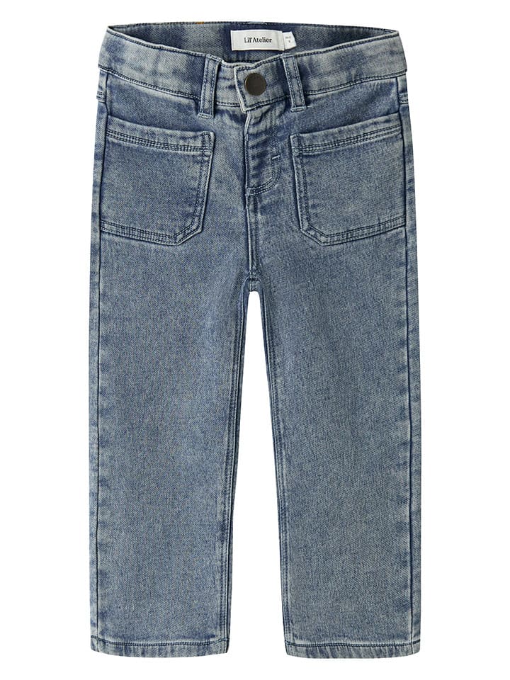 Lil Atelier Джинсы "Nadie" - стандартный крой - синего цвета
Lil Atelier Джинсы "Nadie" - стандартный крой - синего цвета