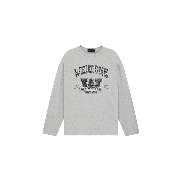 Длинный свитшот с рукавами WE11DONE, серый
Длинный свитшот с рукавами WE11DONE, серый