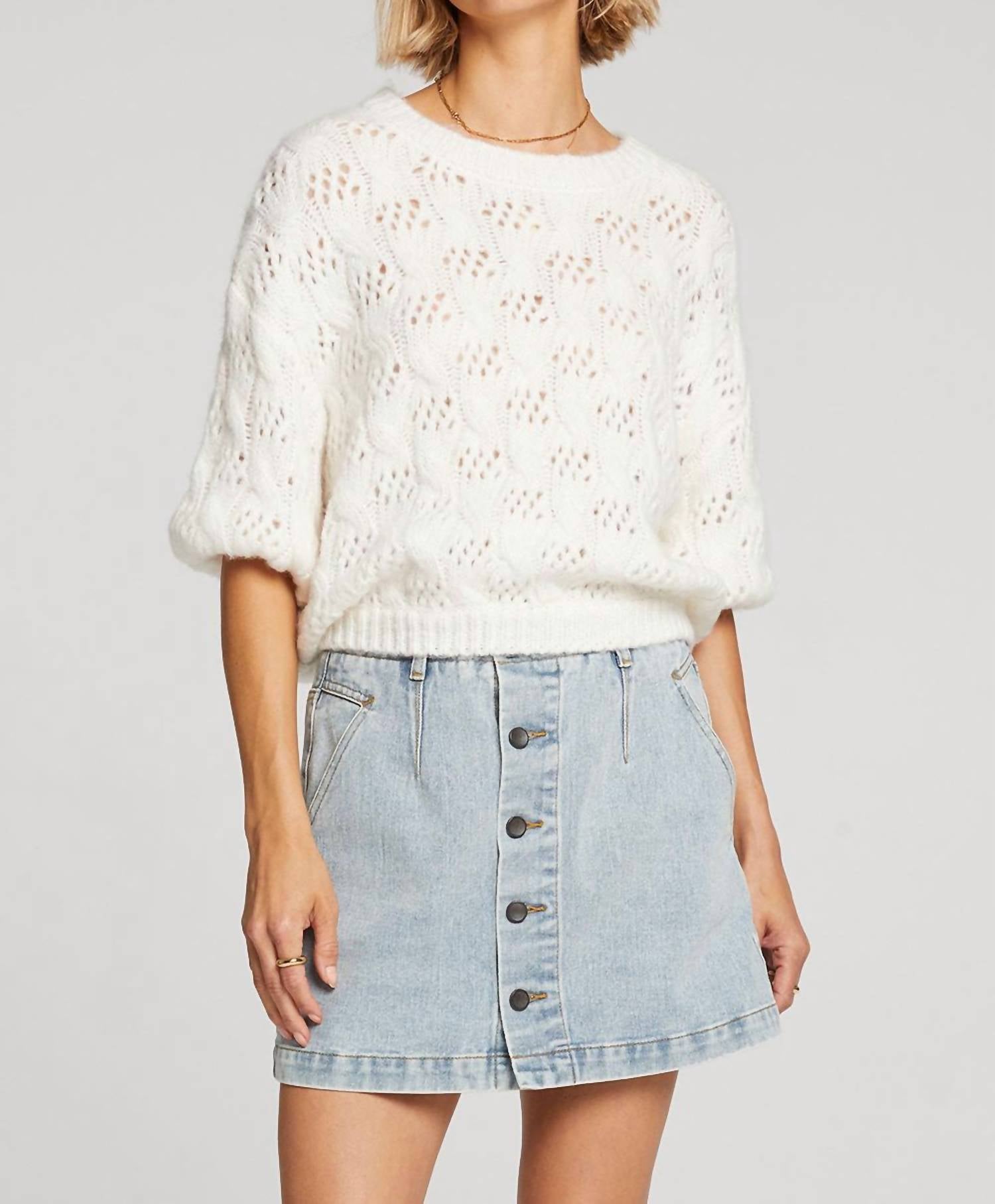 Свитер Фрэнка в натуральном цвете Saltwater Luxe, цвет natural
Свитер Фрэнка в натуральном цвете Saltwater Luxe, цвет natural