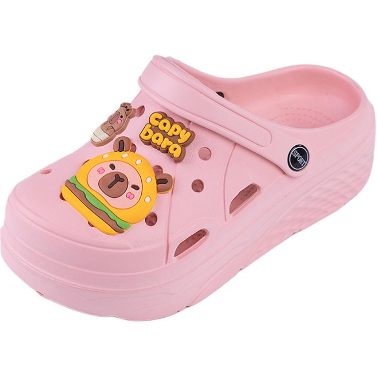 Противоскользящие детские сандалии для подростков Wooden Rabbit, розовый
Противоскользящие детские сандалии для подростков Wooden Rabbit, розовый