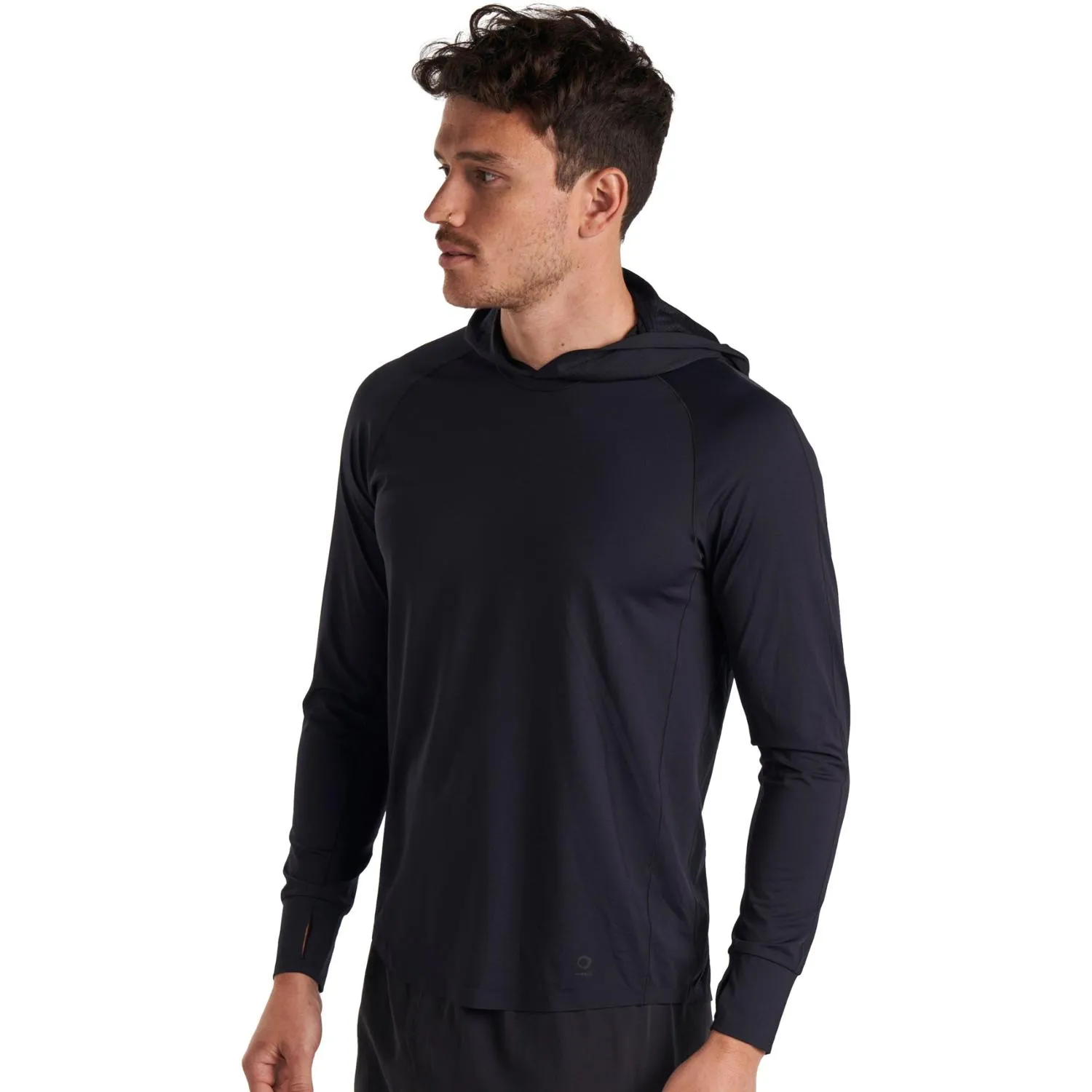 ALRN Худи смешанной техники ALWRLD, Black 
ALRN Худи смешанной техники ALWRLD, Black