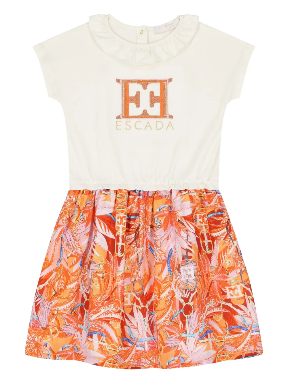 Платье с оборками Escada Kids, белый
Платье с оборками Escada Kids, белый