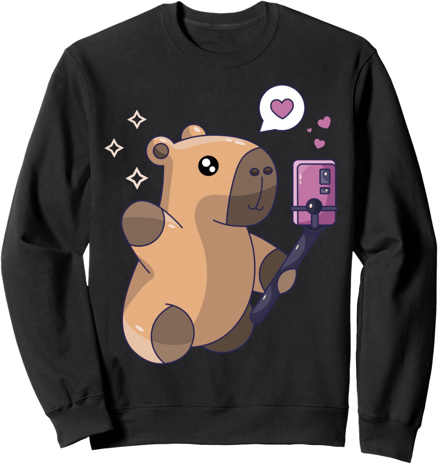 Любитель капибар, селфи, дети, мальчики, девочки, грызуны, блогер, видеоблог, фильм, толстовка Capy Capivara, черный
Любитель капибар, селфи, дети, мальчики, девочки, грызуны, блогер, видеоблог, фильм, толстовка Capy Capivara, черный