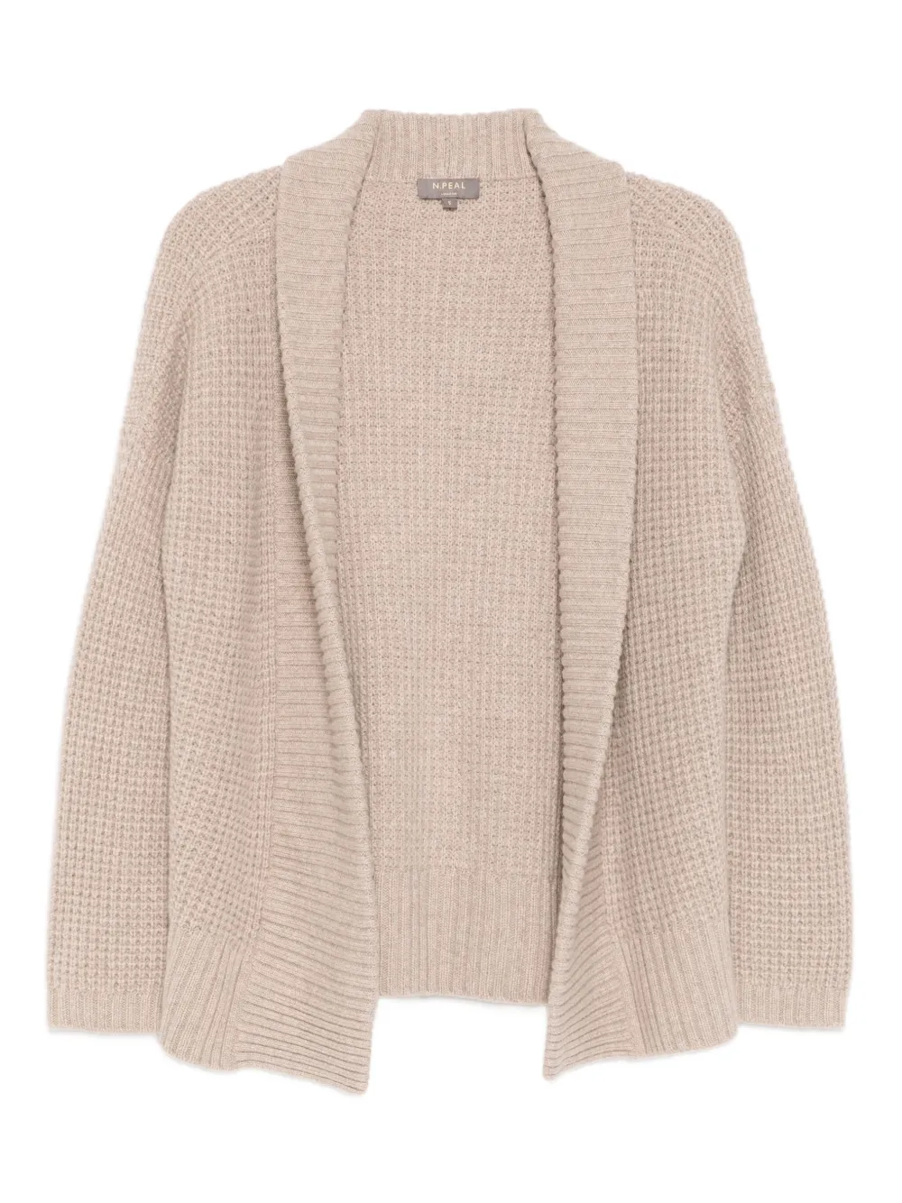 Кардиган с декоративной строчкой N.Peal, нейтральный
Кардиган с декоративной строчкой N.Peal, нейтральный