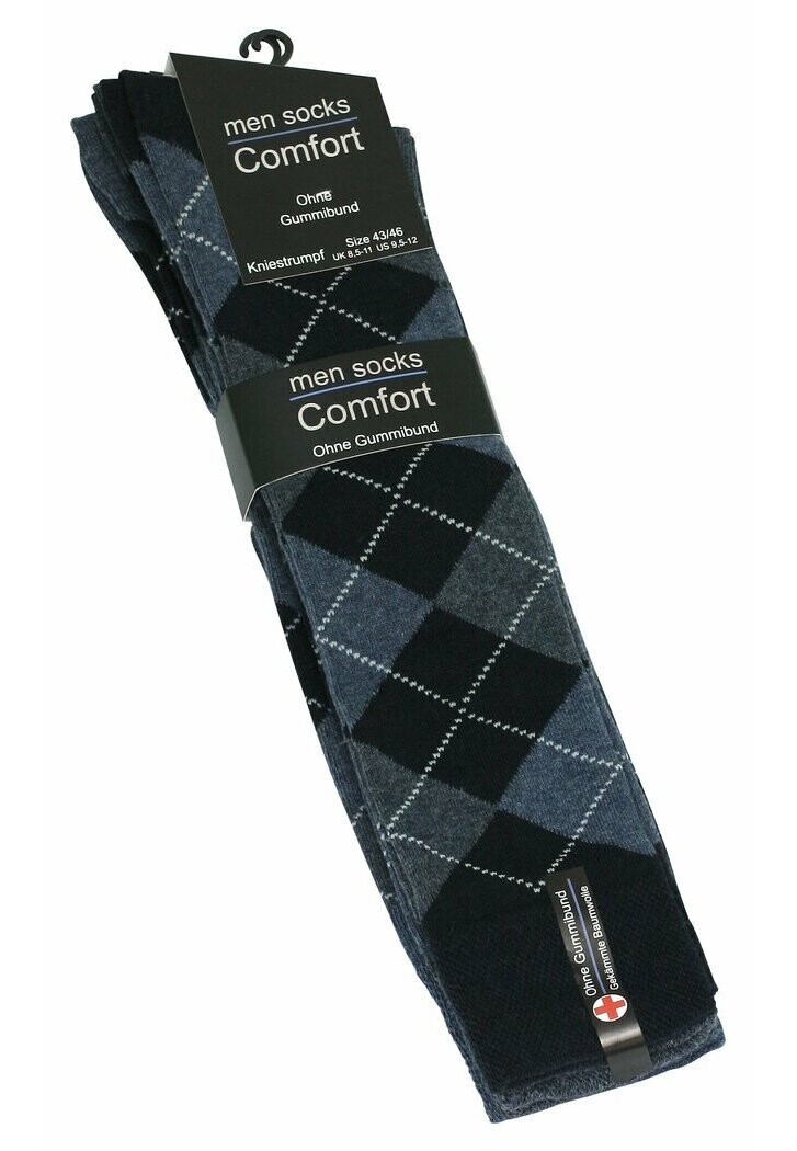 Носки выше колена COMFORT 3 PAAR MIT KAROS Cotton Prime, синий
Носки выше колена COMFORT 3 PAAR MIT KAROS Cotton Prime, синий