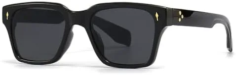 Мужские солнцезащитные очки в квадратной оправе 2027 года с защитой от УФ-излучения UV400, летний стиль, модные женские солнцезащитные очки MTZJH, C1 Black Black
Мужские солнцезащитные очки в квадратной оправе 2027 года с защитой от УФ-излучения UV400, летний стиль, модные женские солнцезащитные очки MTZJH, C1 Black Black