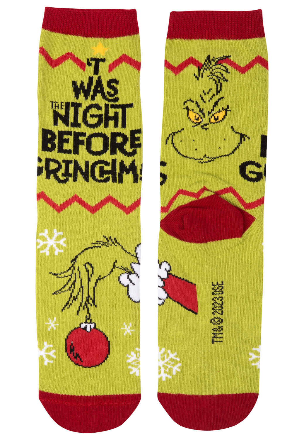 Носки United Labels The Grinch Twas the night before Grinchmas Sneaker, зеленый
Носки United Labels The Grinch Twas the night before Grinchmas Sneaker, зеленый