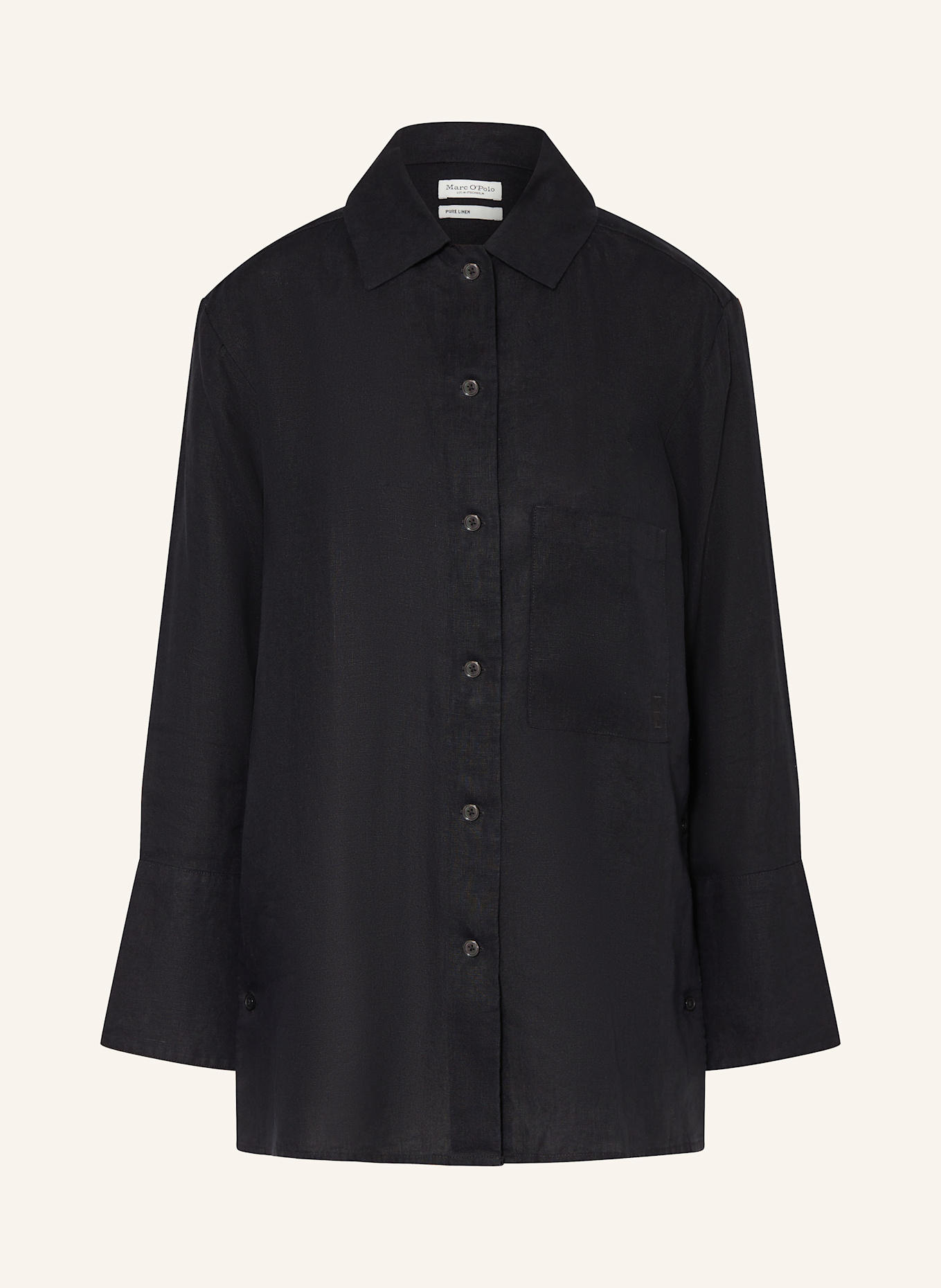 Льняная блузка-рубашка Marc O'Polo, черный
Льняная блузка-рубашка Marc O'Polo, черный