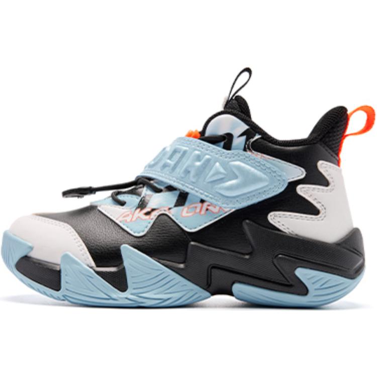 QIAODAN Детские баскетбольные кроссовки с противоскользящей подошвой, износостойкие, среднего размера, черно-синие, для детей 3–7 лет
QIAODAN Детские баскетбольные кроссовки с противоскользящей подошвой, износостойкие, среднего размера, черно-синие, для детей 3–7 лет