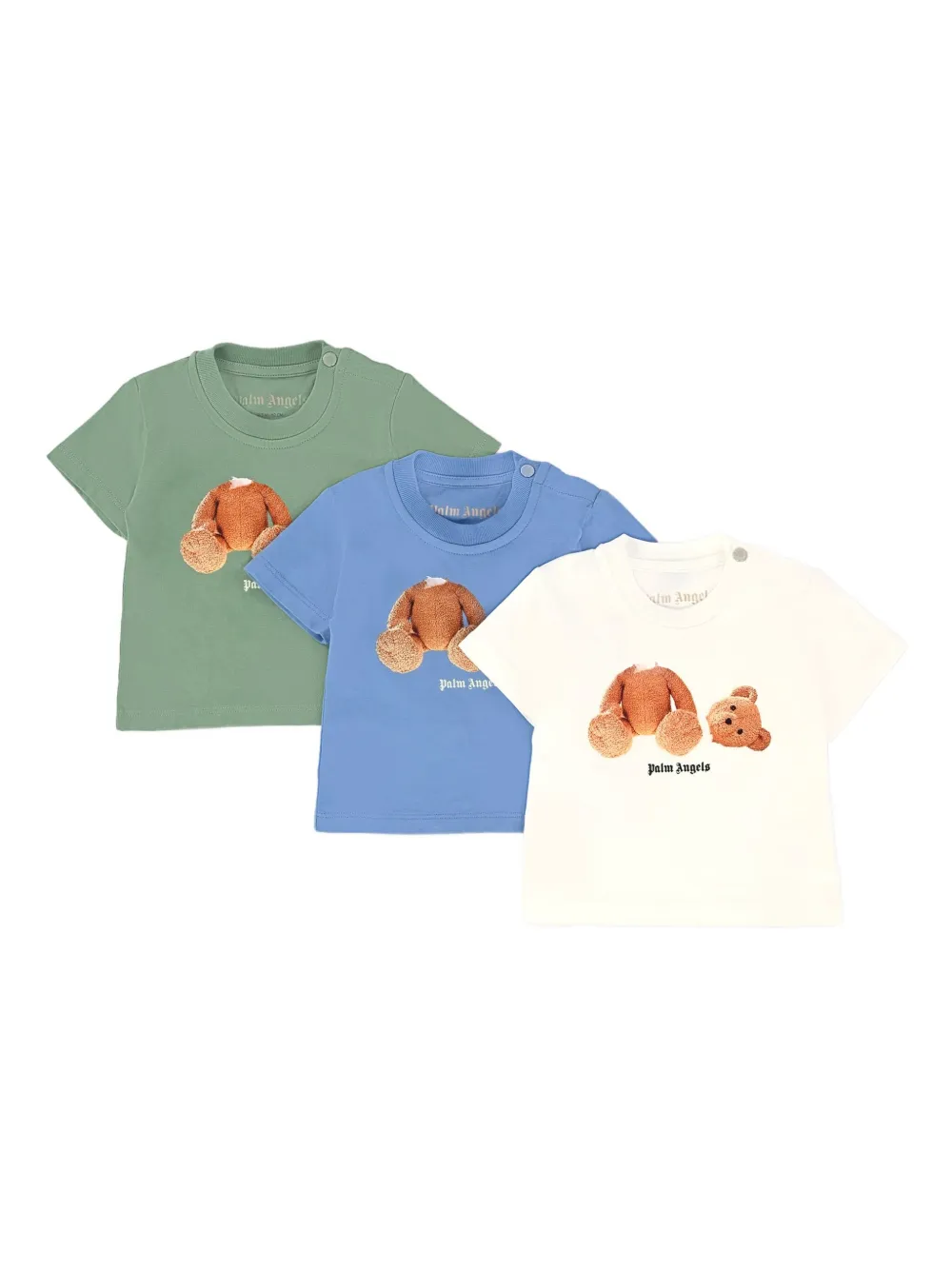 Футболки с принтом плюшевого мишки (упаковка из трех штук) Palm Angels Kids, зеленый
Футболки с принтом плюшевого мишки (упаковка из трех штук) Palm Angels Kids, зеленый