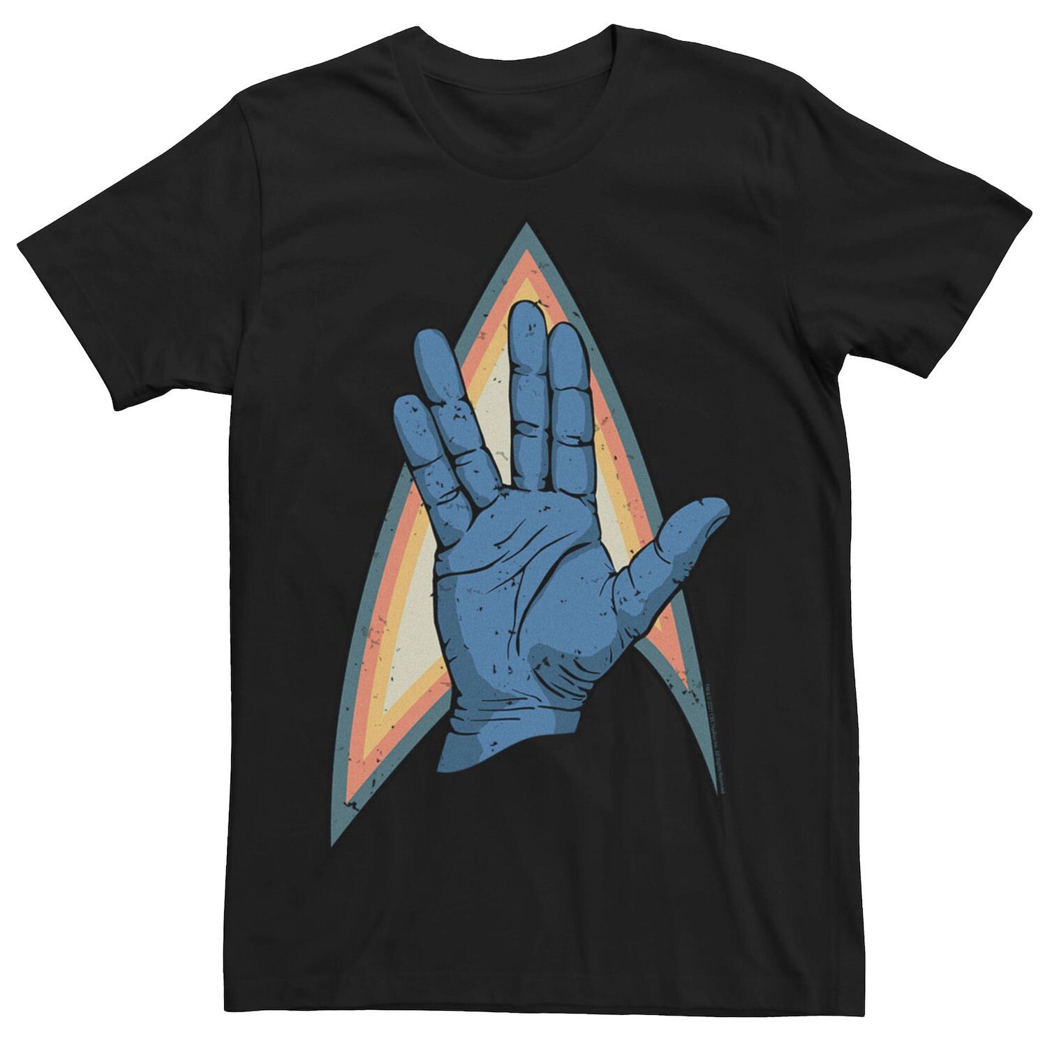 Мужская футболка Star Trek Vulcan Salute Licensed Character
Мужская футболка Star Trek Vulcan Salute Licensed Character