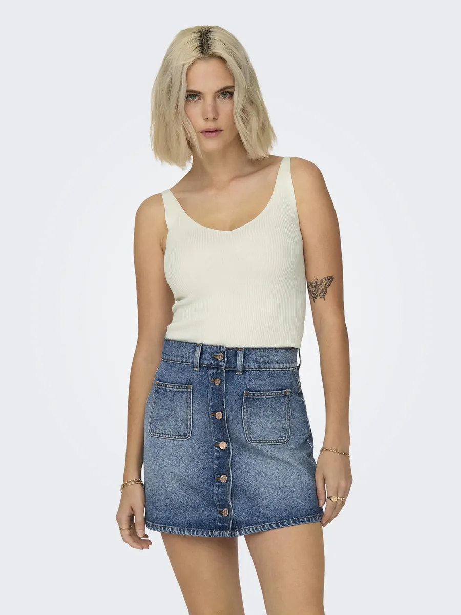 Трикотажный топ JDY "JDYNANNA S/L TOP KNT NOOS", цвет Cloud Dancer
Трикотажный топ JDY "JDYNANNA S/L TOP KNT NOOS", цвет Cloud Dancer