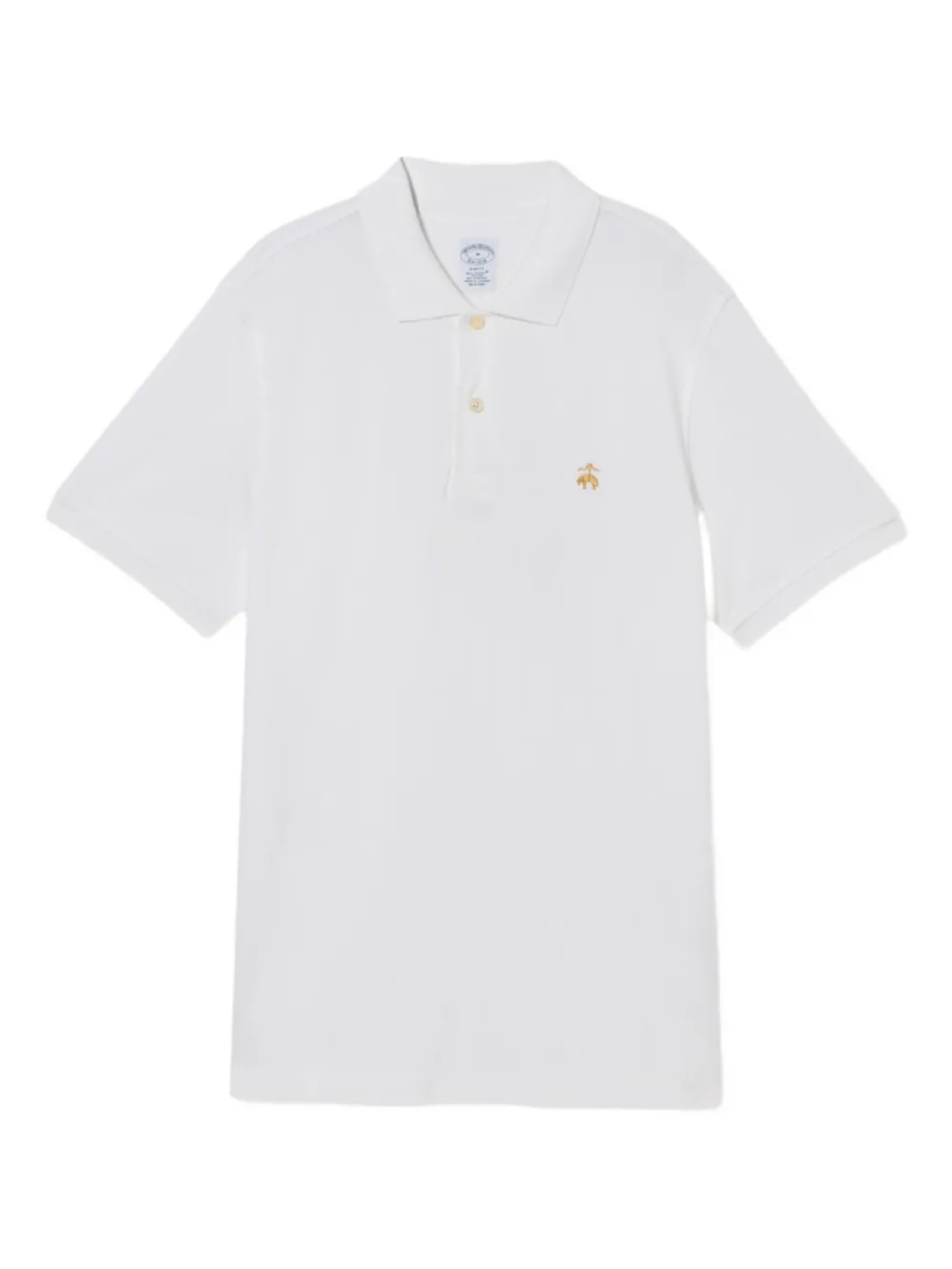 Рубашка поло с вышитым логотипом Brooks Brothers, белый
Рубашка поло с вышитым логотипом Brooks Brothers, белый