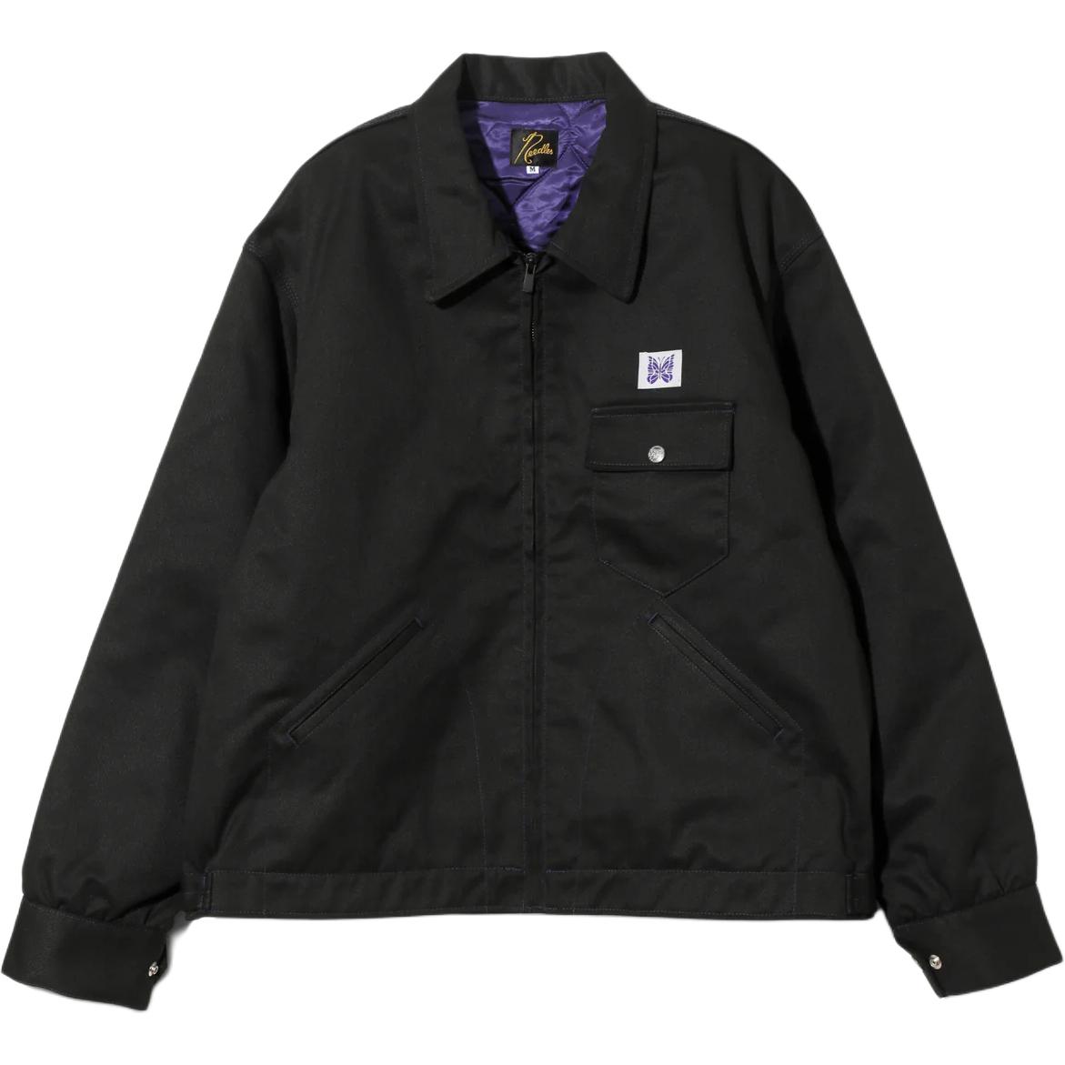 FW25 Рабочая куртка PE/C твил куртка Unisex Needles, черный
FW25 Рабочая куртка PE/C твил куртка Unisex Needles, черный