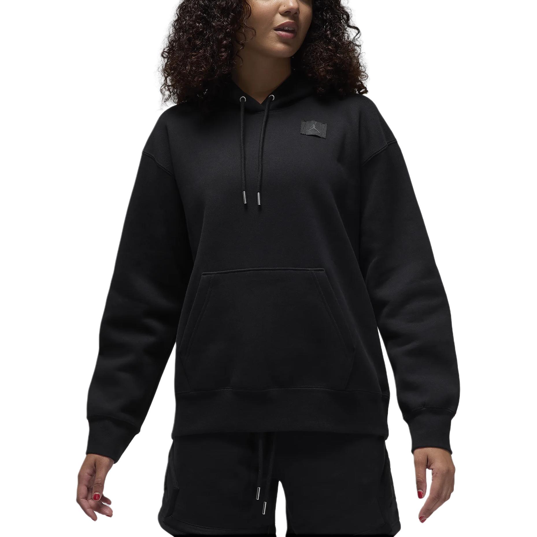 Женская толстовка Jordan Flight Fleece с атласной подкладкой Nike, черный
Женская толстовка Jordan Flight Fleece с атласной подкладкой Nike, черный