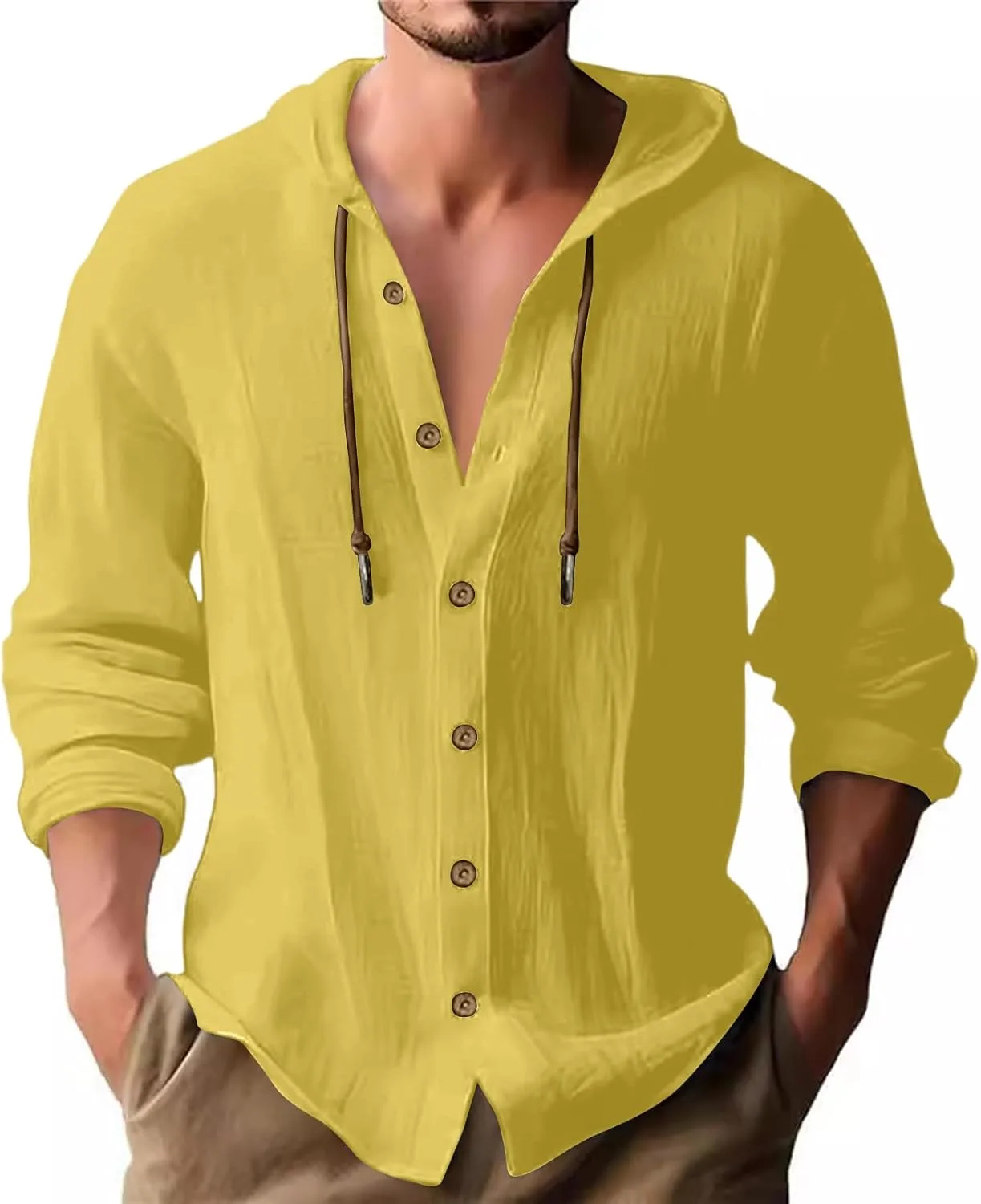 Мужская рубашка с капюшоном Vintage Linen, классическая, дышащая SdGgsgv
Мужская рубашка с капюшоном Vintage Linen, классическая, дышащая SdGgsgv