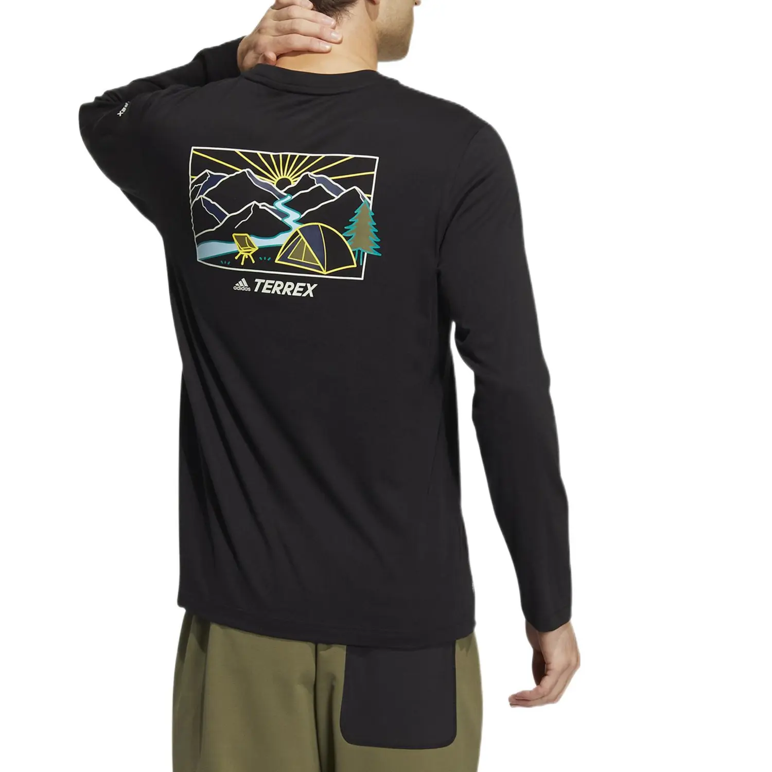 Футболка унисекс черная Adidas, черный
Футболка унисекс черная Adidas, черный