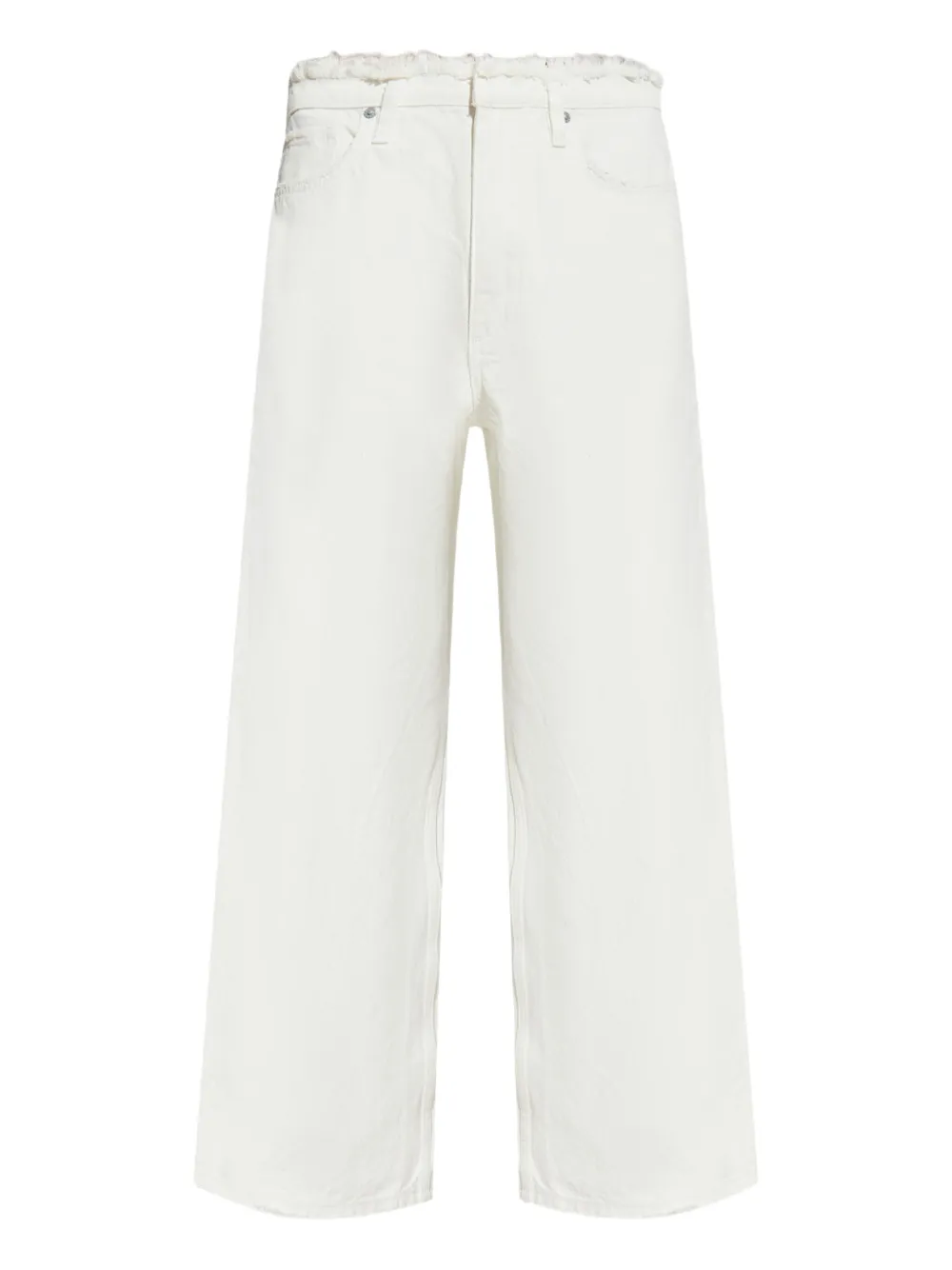 Широкие джинсы Blake с завышенной талией AllSaints, белый 
Широкие джинсы Blake с завышенной талией AllSaints, белый
