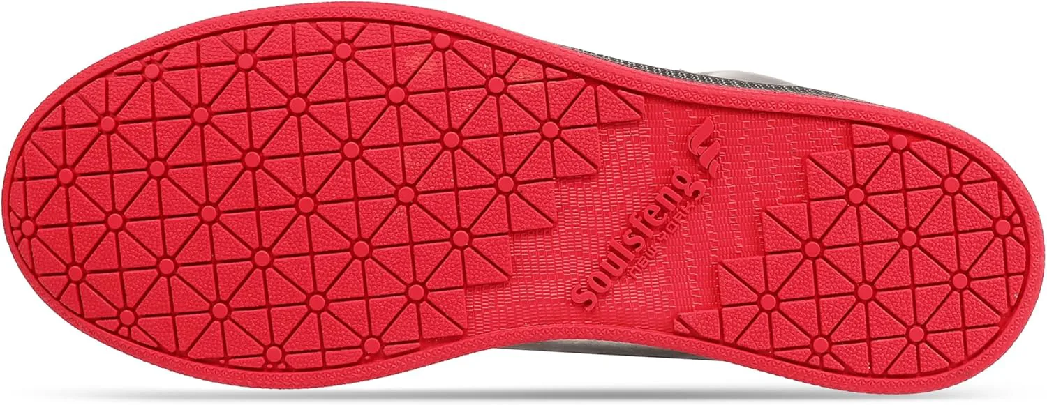 Мужские и женские высокие кеды Soulsfeng, кожаные ботинки на шнуровке, прогулочные теннисные туфли, красный
Мужские и женские высокие кеды Soulsfeng, кожаные ботинки на шнуровке, прогулочные теннисные туфли, красный