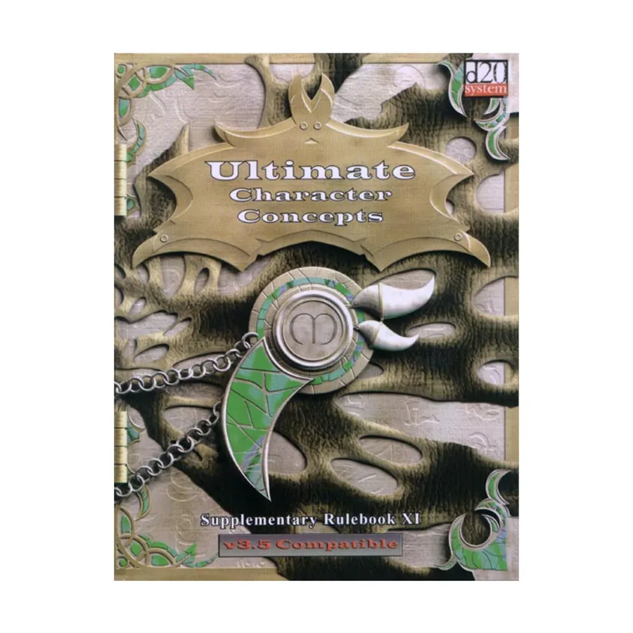 Ultimate Character Concepts, Ultimate Rulebooks (d20), твердый переплет
Ultimate Character Concepts, Ultimate Rulebooks (d20), твердый переплет