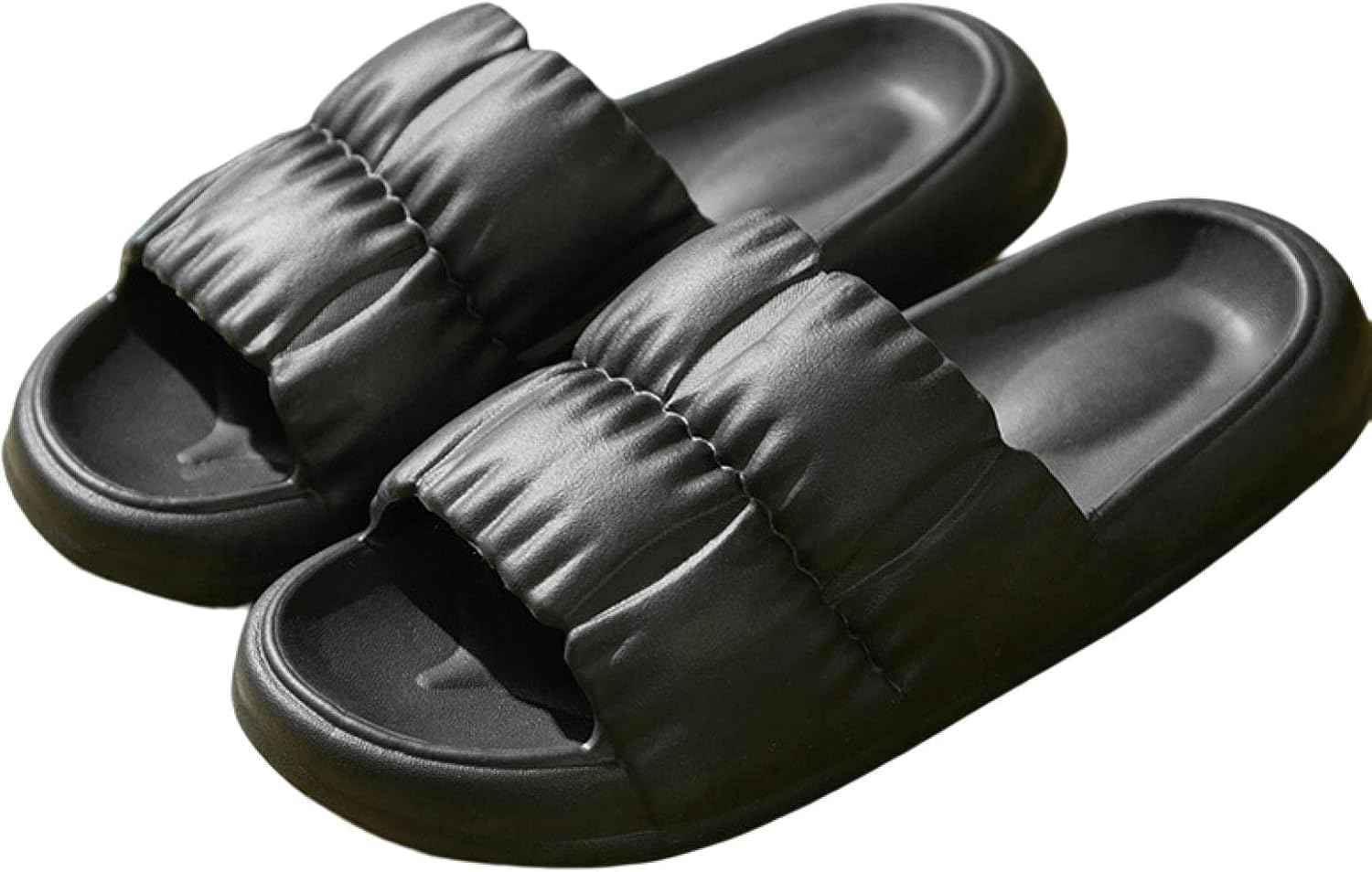 Летние женские супер легкие облачные тапочки, мягкая подошва, противоскользящие, на плоской подошве с толстой платформой, быстросохнущие для ежедневного использования, для ванной, пляжные сандалии Generic, черный
Летние женские супер легкие облачные тапочки, мягкая подошва, противоскользящие, на плоской подошве с толстой платформой, быстросохнущие для ежедневного использования, для ванной, пляжные сандалии Generic, черный