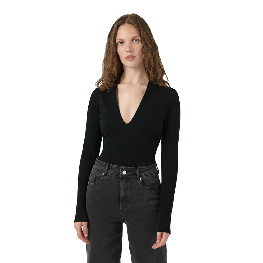 Боди с длинным рукавом Yas Clair, черный
Боди с длинным рукавом Yas Clair, черный