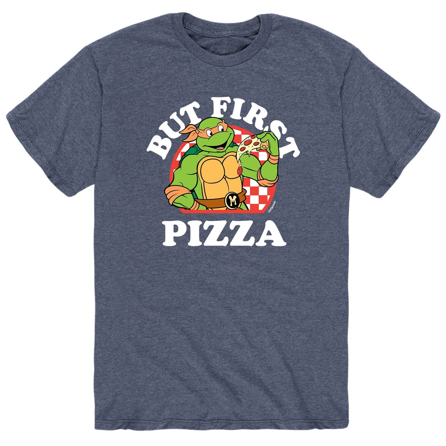 Мужская футболка Teenage Mutant Ninja Turtles But First Pizza Licensed Character
Мужская футболка Teenage Mutant Ninja Turtles But First Pizza Licensed Character