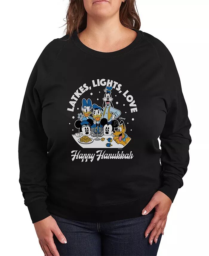 Большой размер Disney Happy Hanukkah Графический пуловер Топ Hybrid Apparel, черный
Большой размер Disney Happy Hanukkah Графический пуловер Топ Hybrid Apparel, черный
