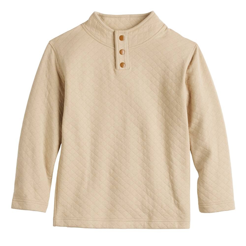 Стеганый свитер с кнопками на четверть для мальчиков 4–8 лет Jumping Beans, бежевый
Стеганый свитер с кнопками на четверть для мальчиков 4–8 лет Jumping Beans, бежевый