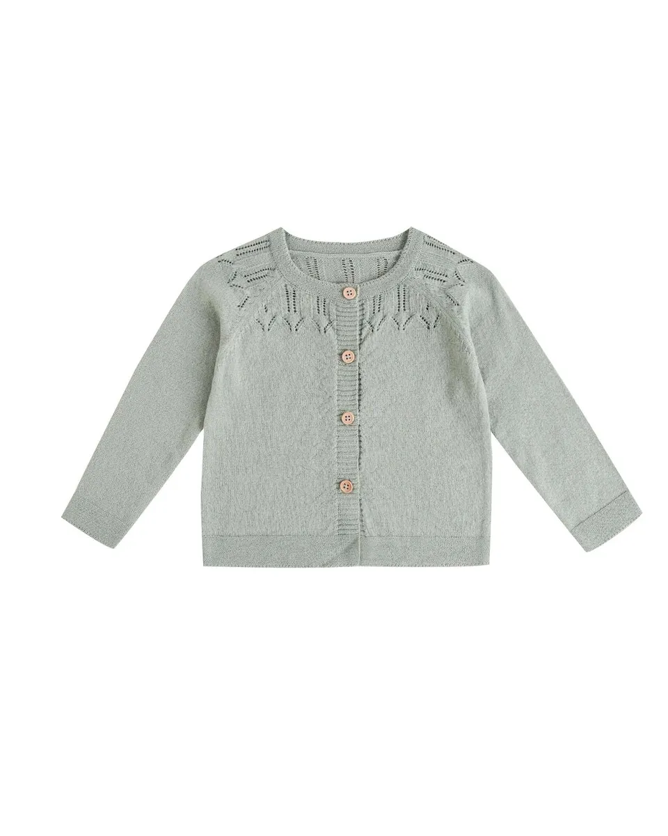 Вязаная детская курточка Dadati, светло-зеленый
Вязаная детская курточка Dadati, светло-зеленый