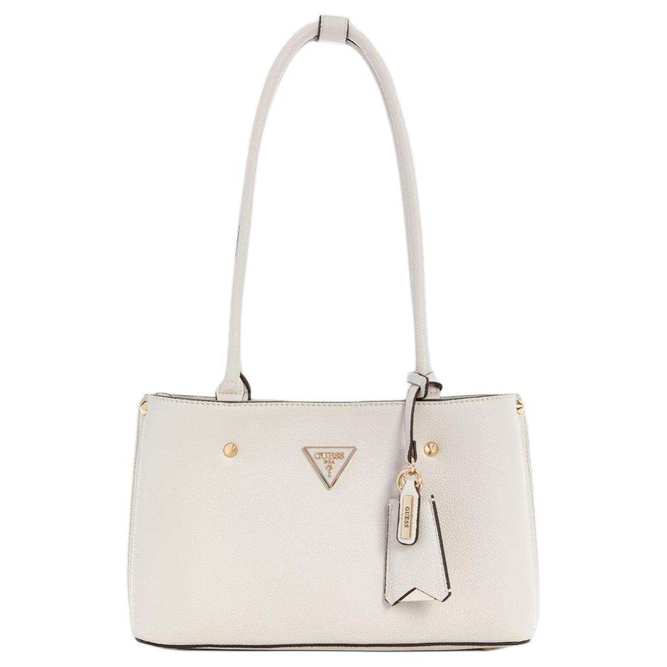 GUESS Искусственная кожа женская белая сумка тоут среднего размера, White
GUESS Искусственная кожа женская белая сумка тоут среднего размера, White