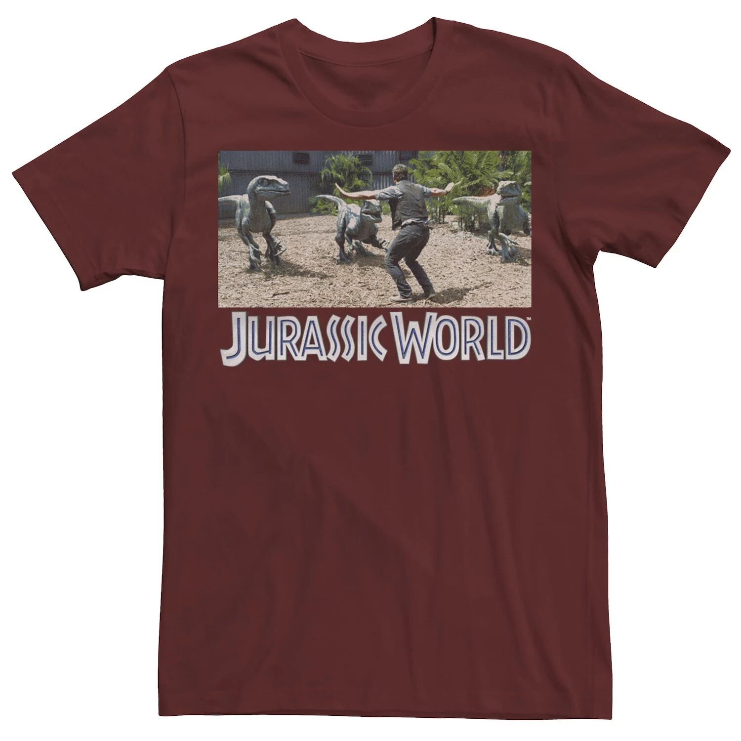 Мужская спортивная футболка с рисунком Jurassic World Owen Raptor Pack Licensed Character
Мужская спортивная футболка с рисунком Jurassic World Owen Raptor Pack Licensed Character