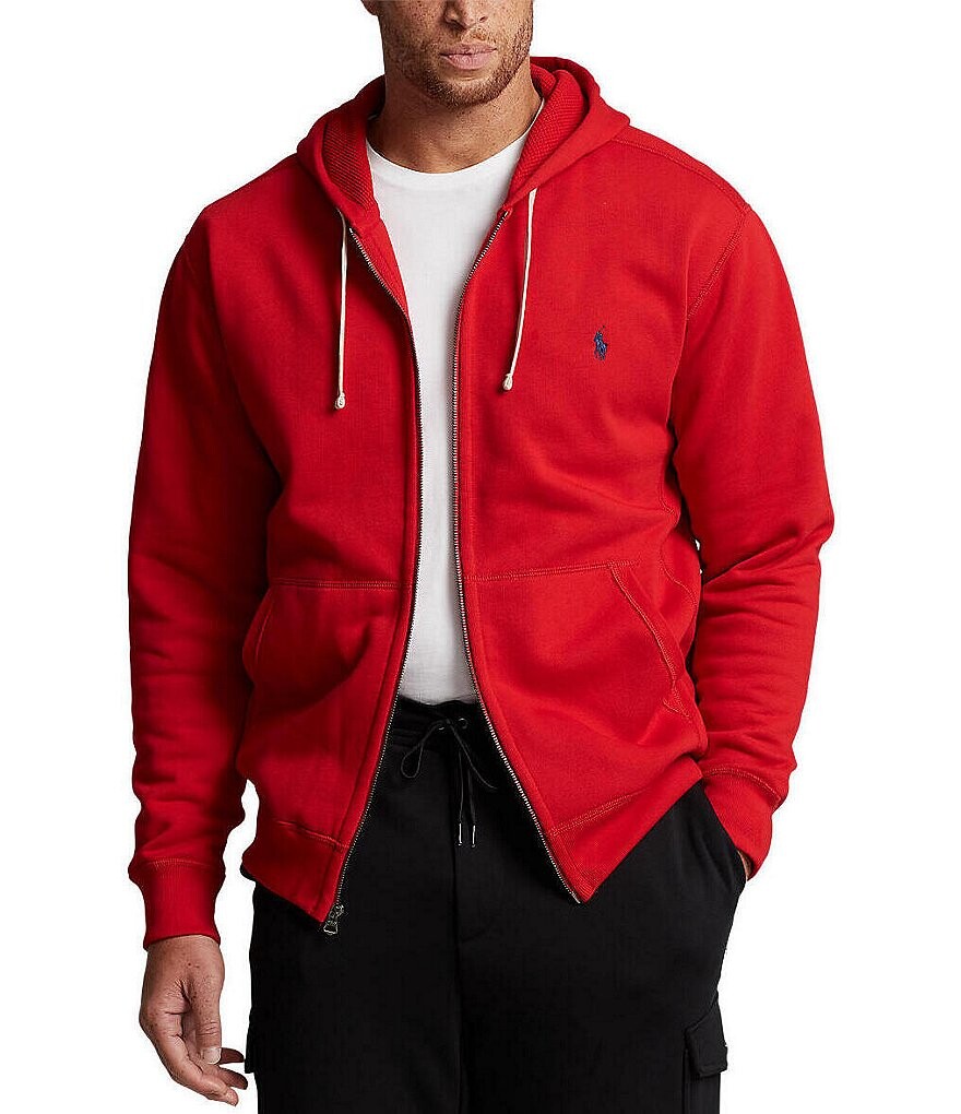 Классическая флисовая толстовка с молнией во всю длину Polo Ralph Lauren Big & Tall, красный
Классическая флисовая толстовка с молнией во всю длину Polo Ralph Lauren Big & Tall, красный