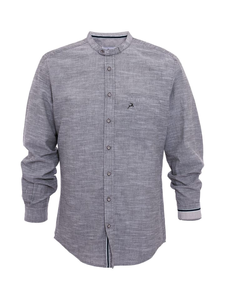 Рубашка с воротником-стойкой H-106 синего цвета MADDOX
Рубашка с воротником-стойкой H-106 синего цвета MADDOX