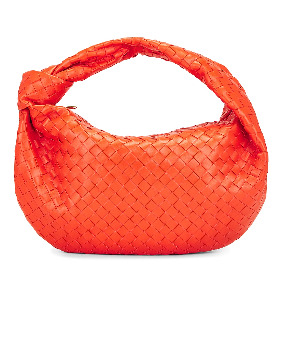 Маленькая сумка Jodie Bottega Veneta, Orange & Gold
Маленькая сумка Jodie Bottega Veneta, Orange & Gold