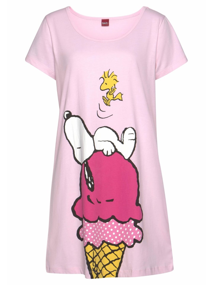 Peanuts Розовая ночная рубашка
Peanuts Розовая ночная рубашка
