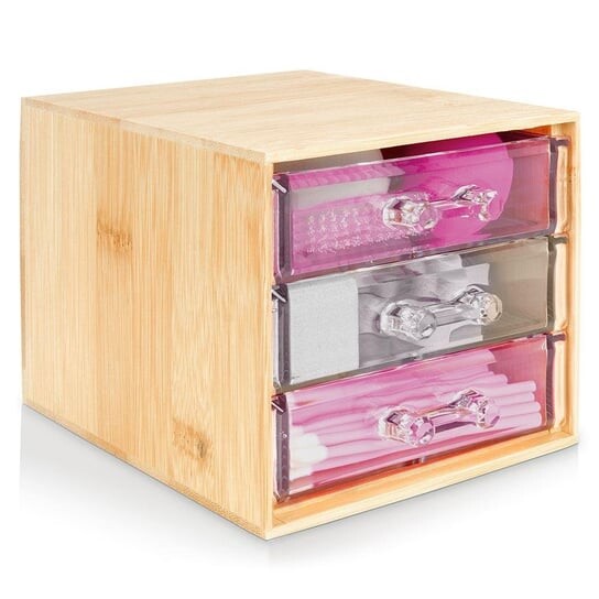 Органайзер для косметики и аксессуаров для макияжа, деревянный, 15x12x11 см Eleganza, коричневый
Органайзер для косметики и аксессуаров для макияжа, деревянный, 15x12x11 см Eleganza, коричневый