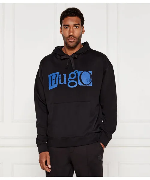 Толстовка Nildi Relaxed fit Hugo Blue, черный 
Толстовка Nildi Relaxed fit Hugo Blue, черный