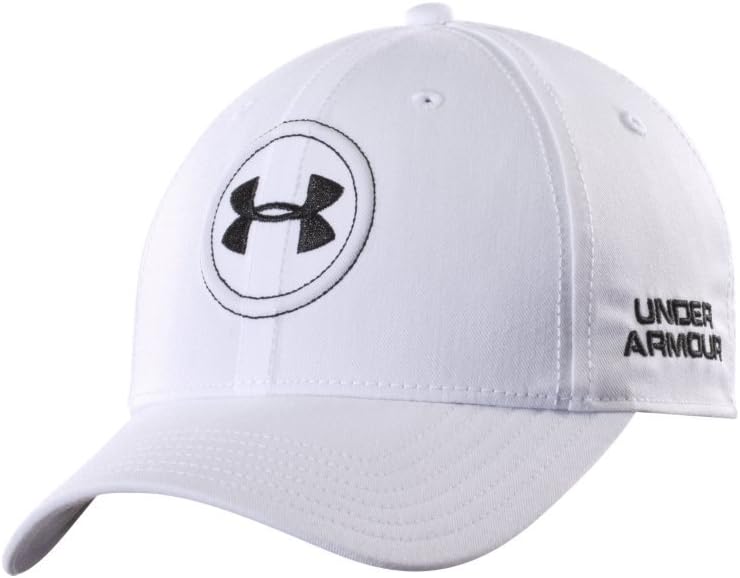 Under Armour мужская официальная кепка для тура, White (100)/Black
Under Armour мужская официальная кепка для тура, White (100)/Black