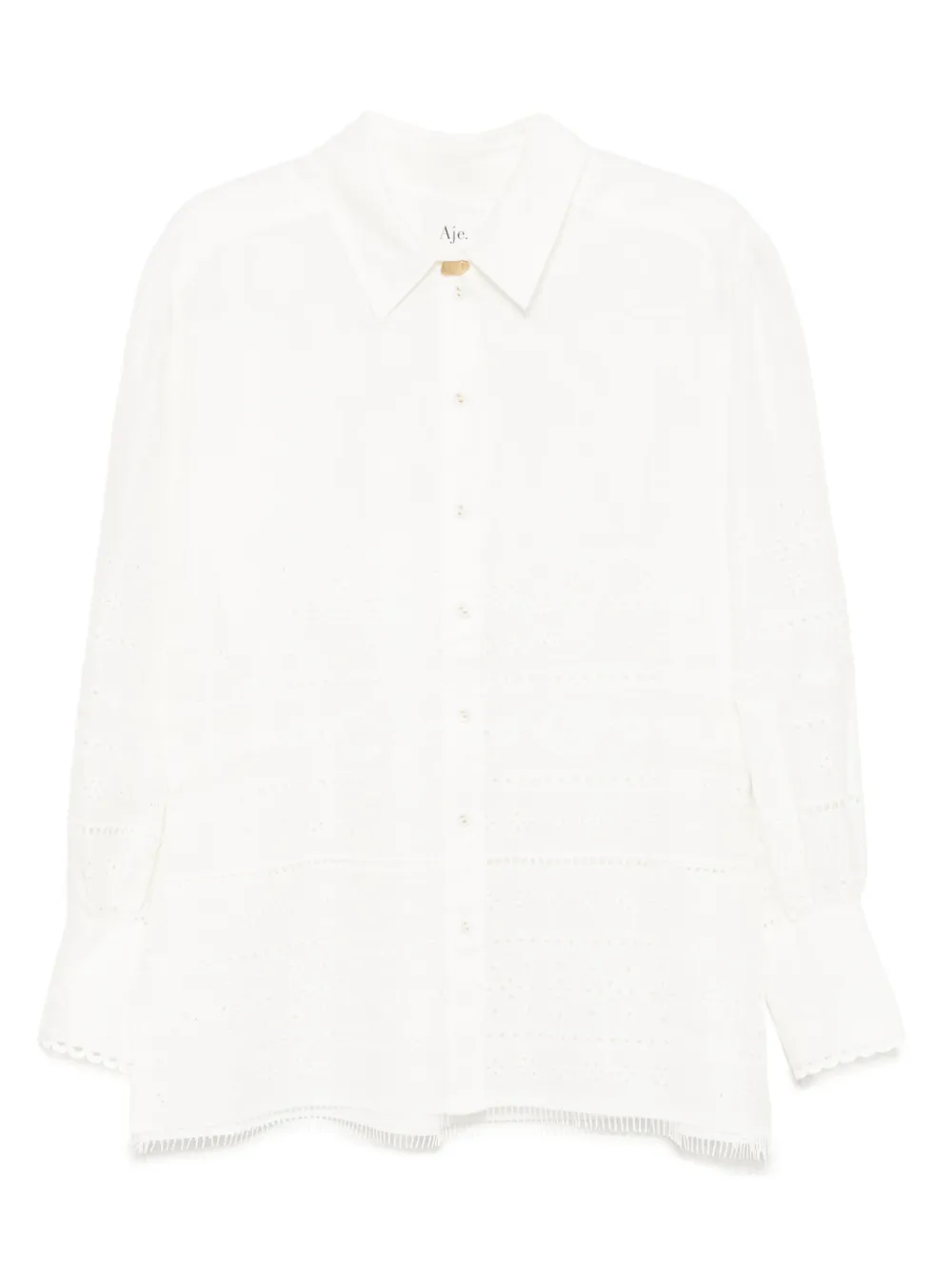Рубашка с вышивкой Aje, нейтральный
Рубашка с вышивкой Aje, нейтральный