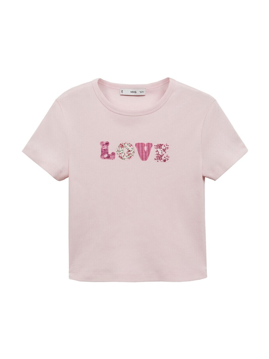 Футболка Mango AMOR, розовый/темно-розовый
Футболка Mango AMOR, розовый/темно-розовый