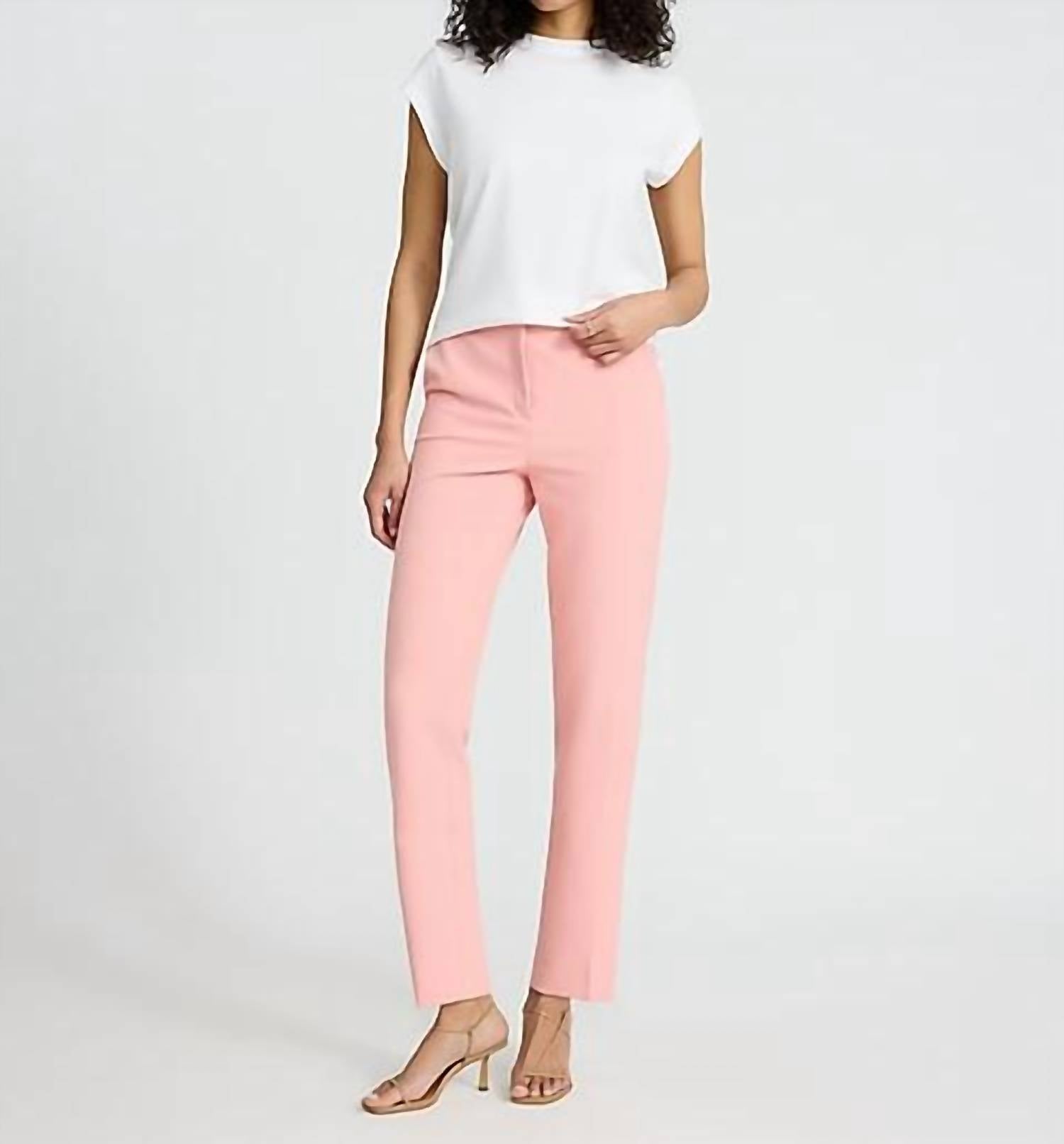 Прямые брюки с высокой талией, розового цвета Express, розовый
Прямые брюки с высокой талией, розового цвета Express, розовый