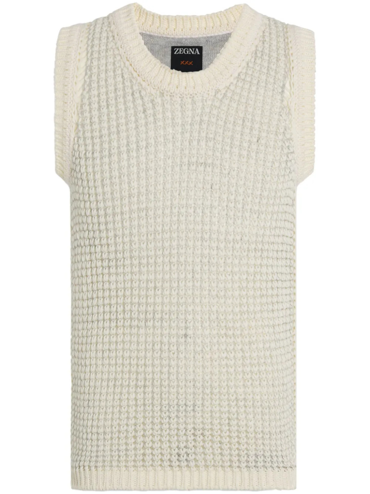Топ рыхлой вязки Zegna, белый
Топ рыхлой вязки Zegna, белый