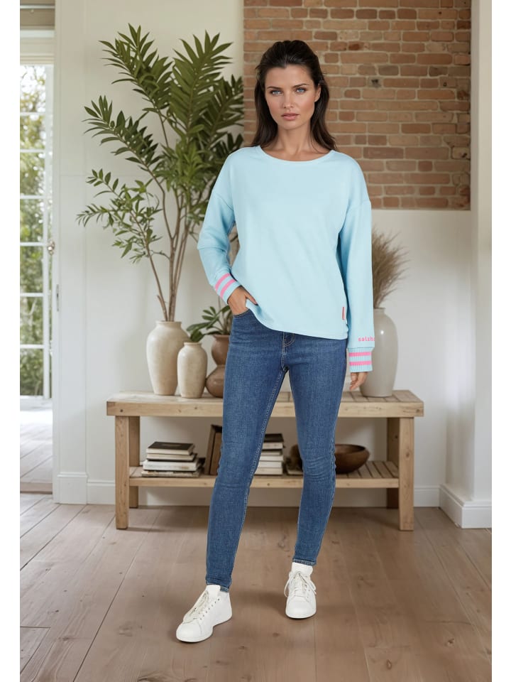 Salzhaut Толстовка с длинным рукавом VAÄLLEN в цвете Breeze
Salzhaut Толстовка с длинным рукавом VAÄLLEN в цвете Breeze