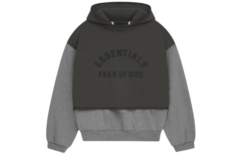 Нейлоновый флисовый свитер с капюшоном Fear Of God Essentials, черный
Нейлоновый флисовый свитер с капюшоном Fear Of God Essentials, черный