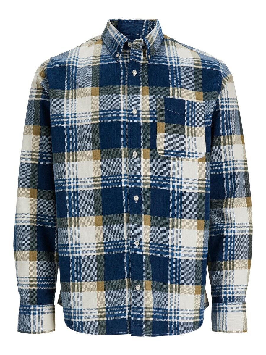 Клетчатая рубашка JACK & JONES Regular fit Button Up Shirt JPRBLUBrook, темно-синий
Клетчатая рубашка JACK & JONES Regular fit Button Up Shirt JPRBLUBrook, темно-синий