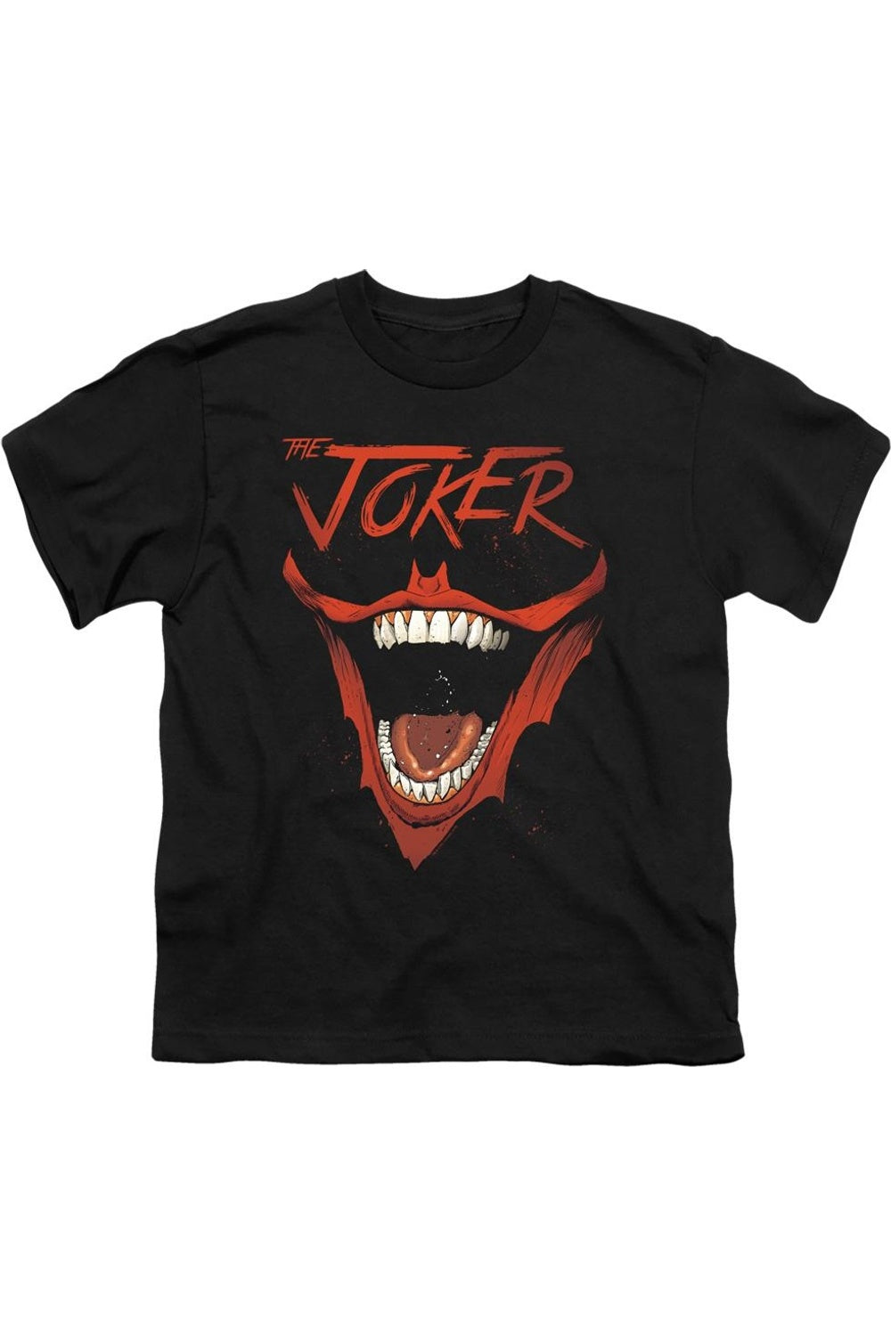 Футболка с коротким рукавом для детей "Бэтмен: Смех Джокера" Gildan, черный 
Футболка с коротким рукавом для детей "Бэтмен: Смех Джокера" Gildan, черный