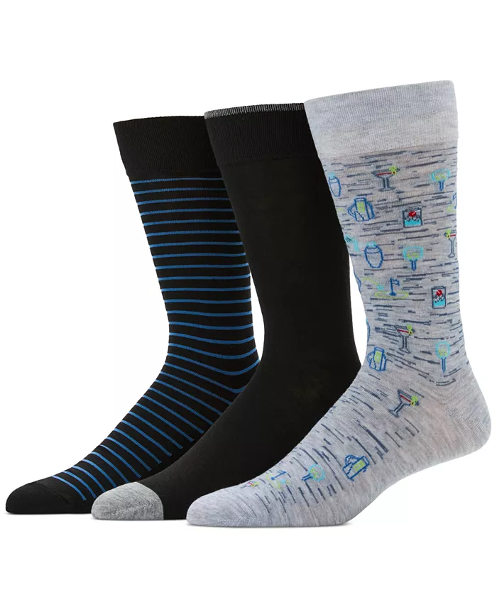 Мужские носки 3 пары, принтованные Perry Ellis Portfolio, мультиколор
Мужские носки 3 пары, принтованные Perry Ellis Portfolio, мультиколор